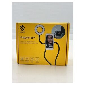 Swipe Vlogging Ring Light‎ LED USB Powered with Phone Holder